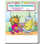 CS0420B Learn About Immunization Coloring and Activity Book Blank No Imprint